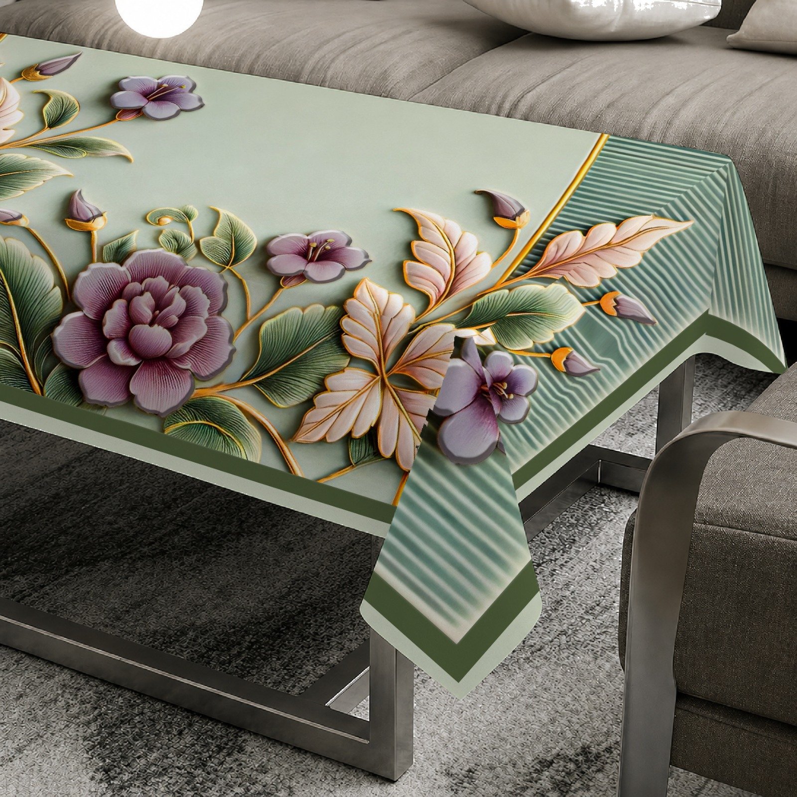 table cover flower image 3
