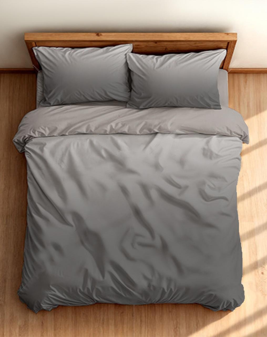 gradient color bedsheet black image 1