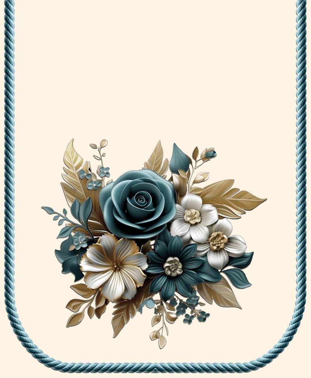 Sofa cover Velvet Flower Bunch image 7