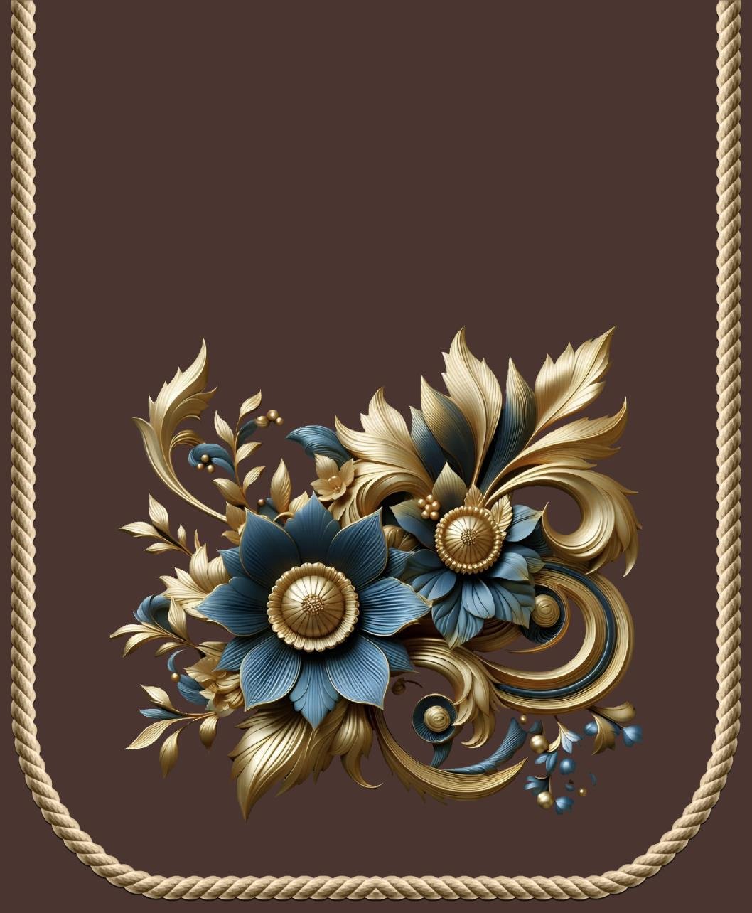 Sofa cover 3D Velvet Flower Bunch image 1