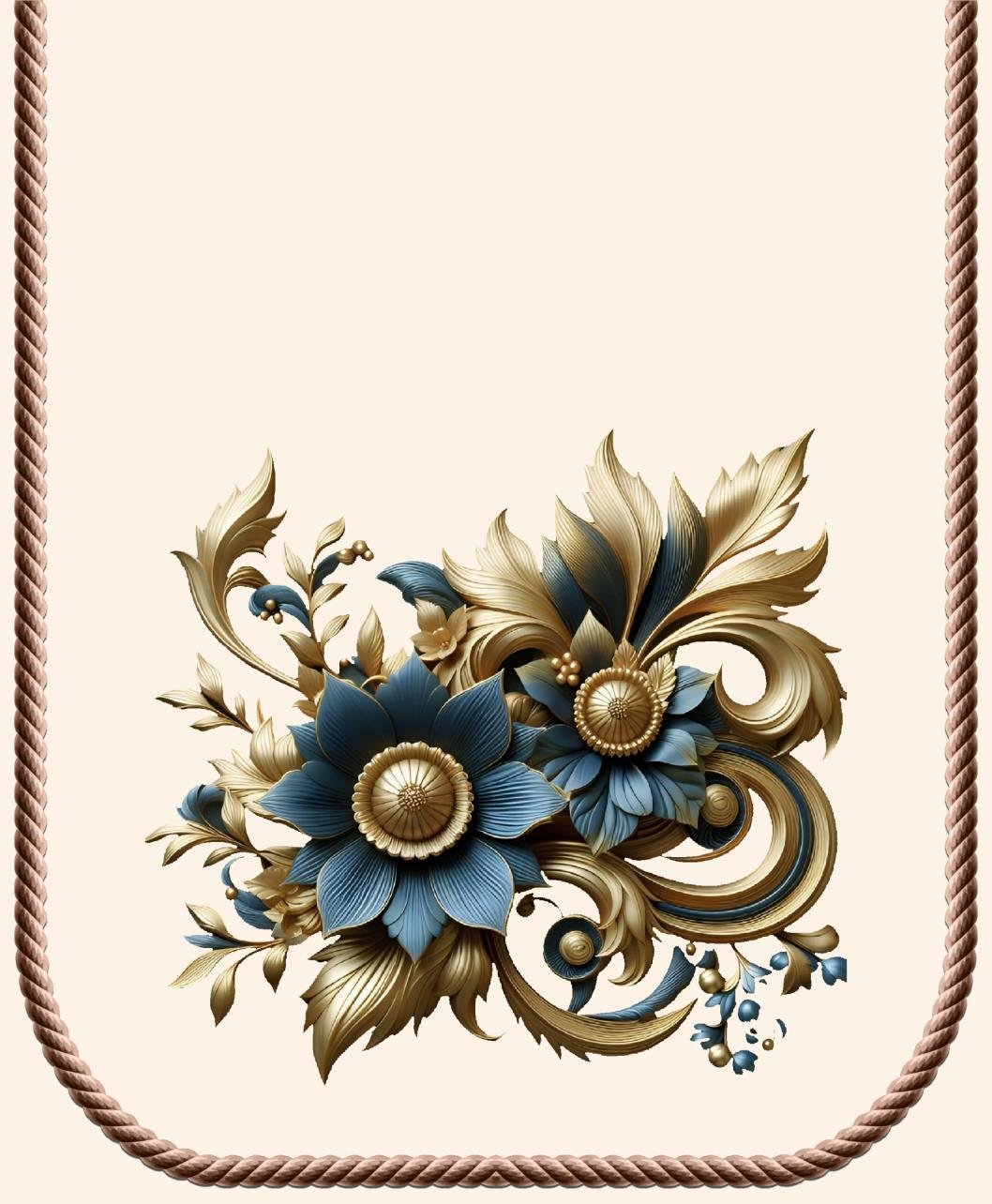 Sofa cover 3D Velvet Flower Bunch image 6