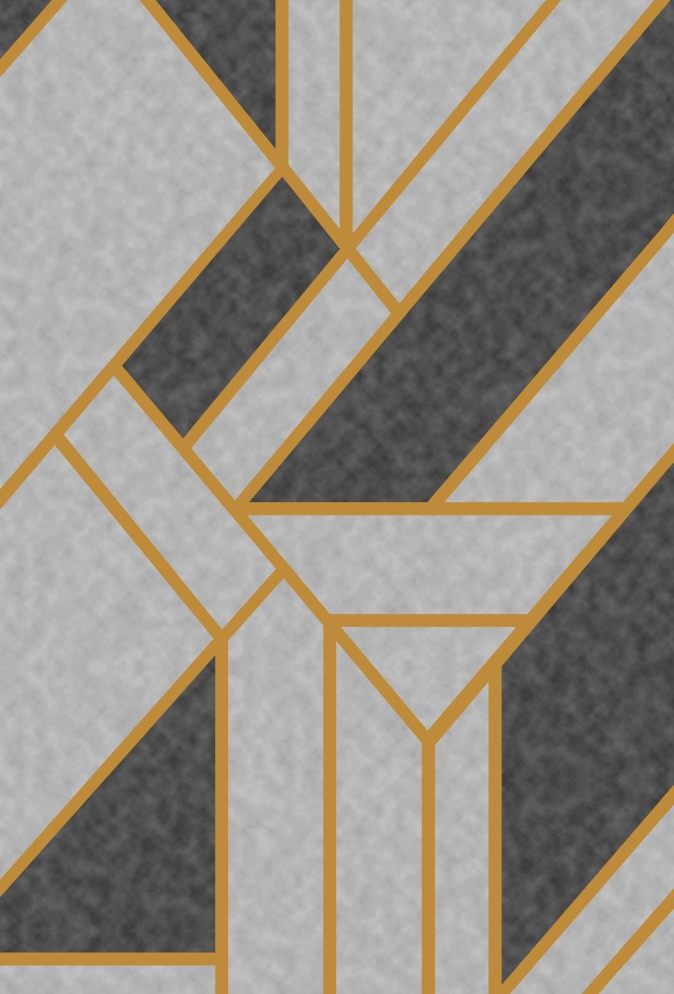 7D carpet - Art Deco geometric design image 1