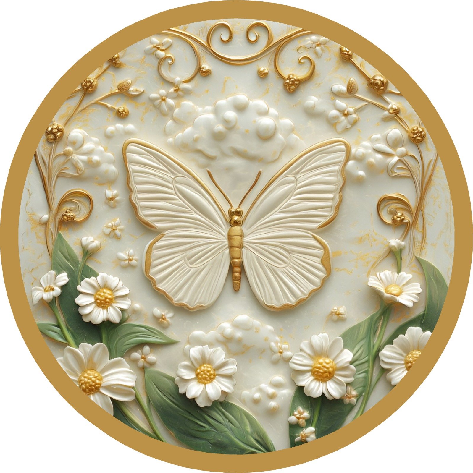 7D carpet flower circle image 1