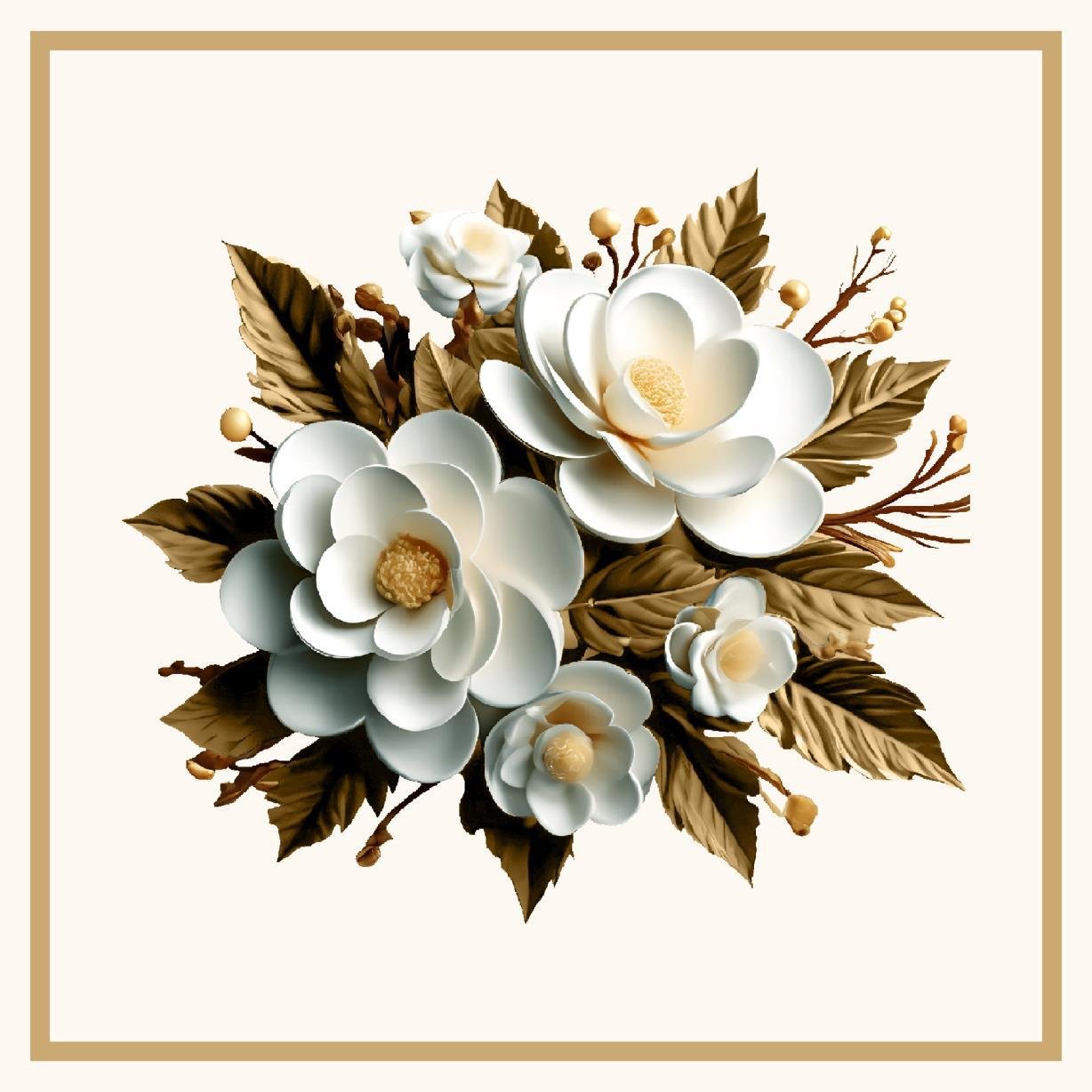 cusion covers design magnolia blooms image 1