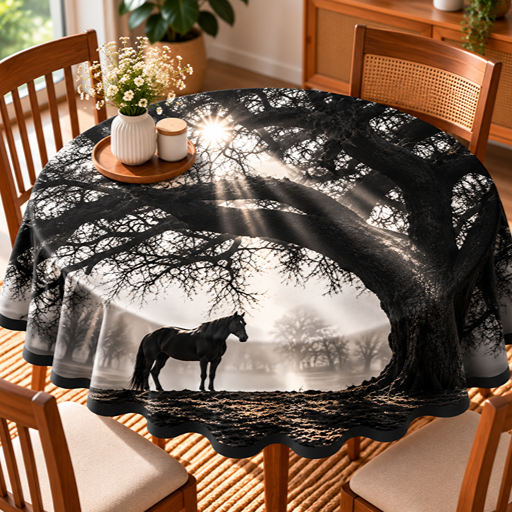 Round Table cover design Morning Calm image 2