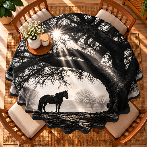Round Table cover design Morning Calm image 3