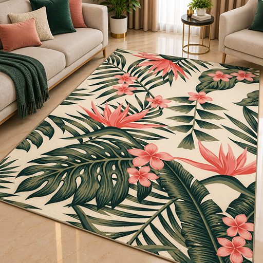 7D carpet - Tropical Seamless Pattern image 2