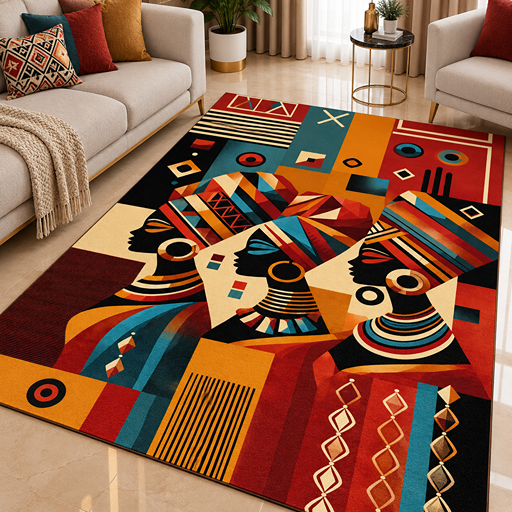 7D carpet - Bold African Heritage image 2