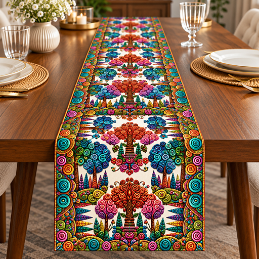Runner Mat design Enchanted Forest image 2
