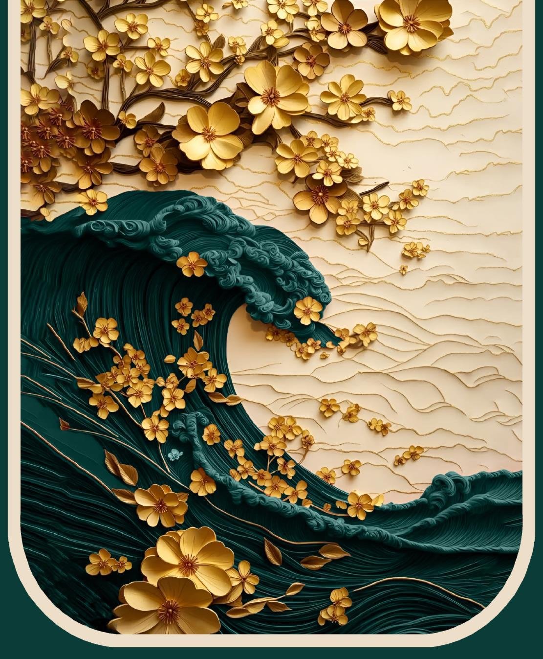 Sofa cover design glod flowers image 1
