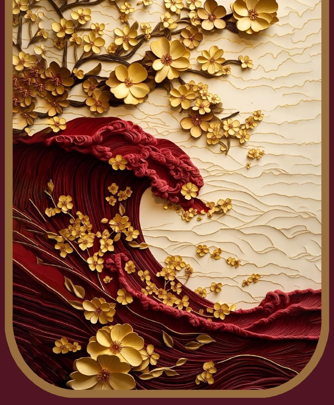 Sofa cover design glod flowers image 2