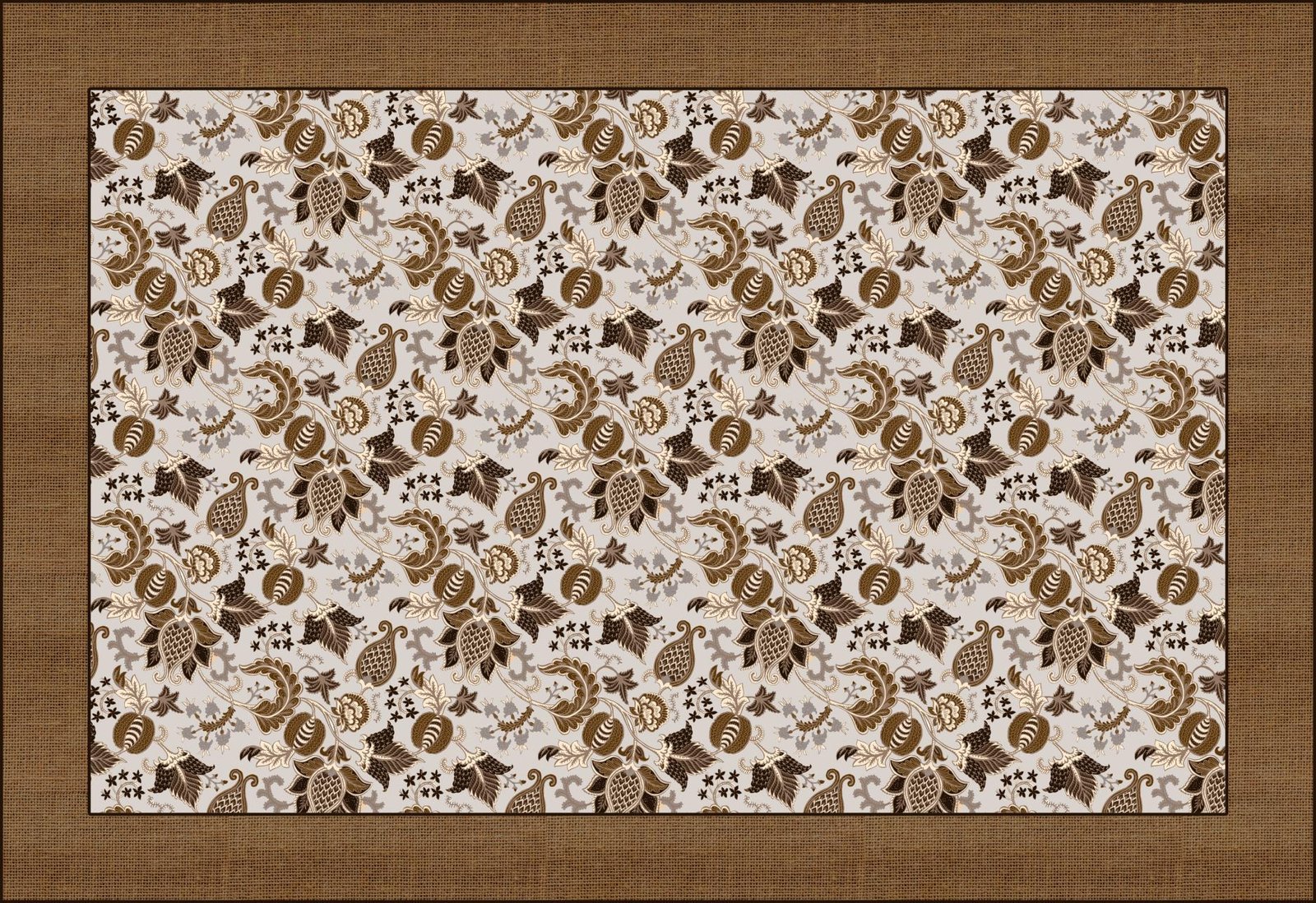 cotton table cover design R home flowers image 2