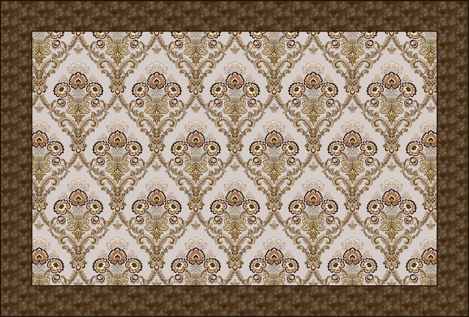 cotton table cover design damask floral medallion image 2