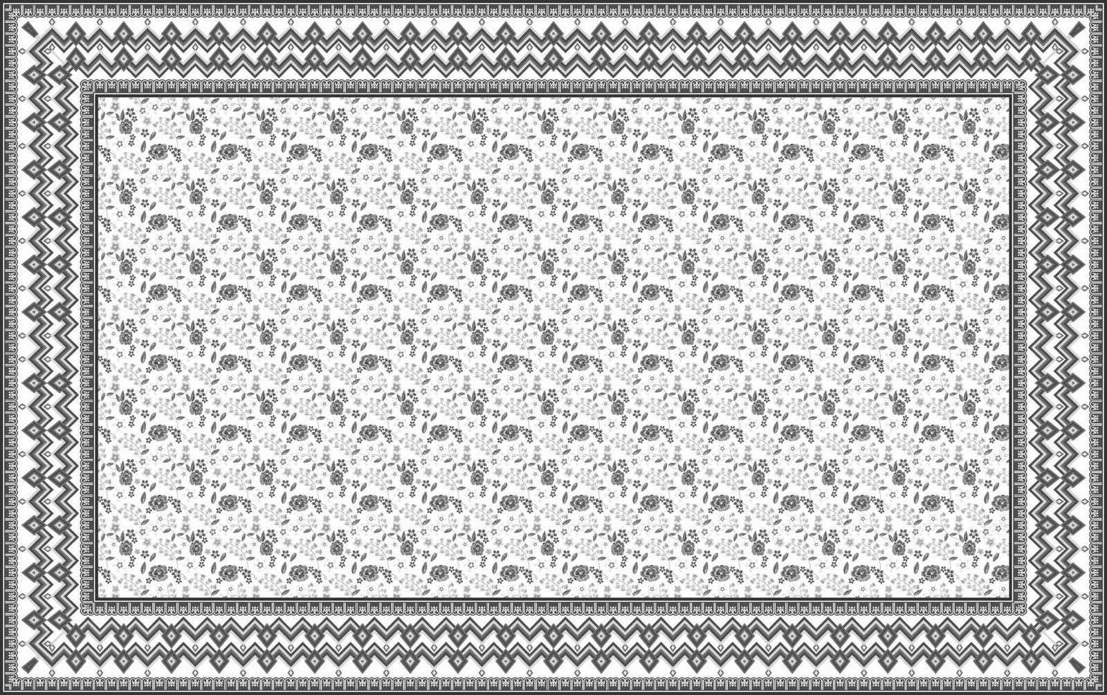 cotton table cover design Jaipuri hand block prints image 1
