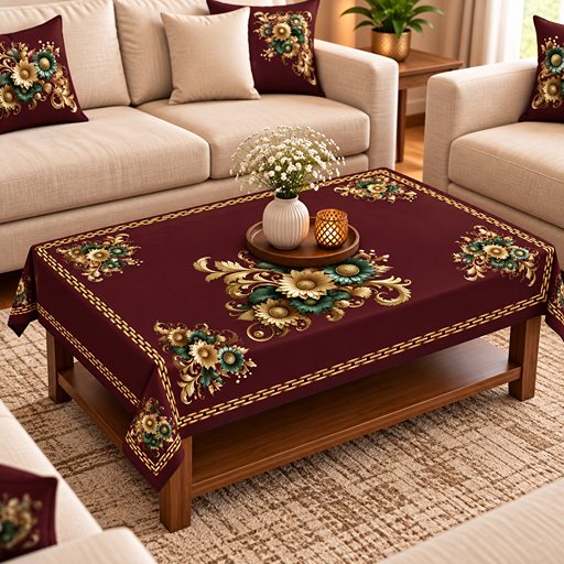 Table cover  ivaza Velvet Printed image 3