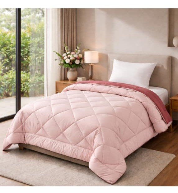 comforter Red & light pink