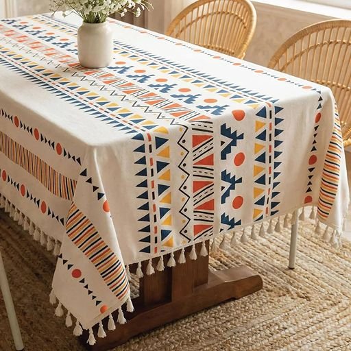 Premium cotton table cover