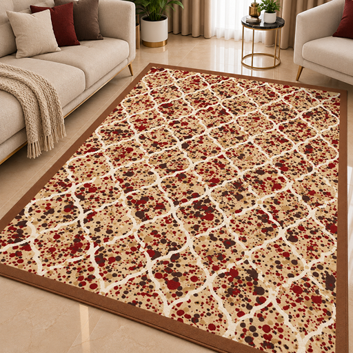 7D carpet - ogee or quatrefoil lattice