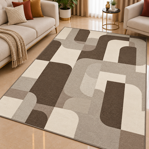 7D carpet - Modern Abstract Geometric