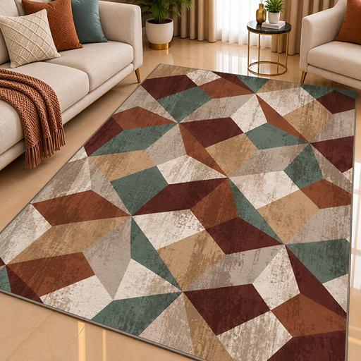 7D carpet block design