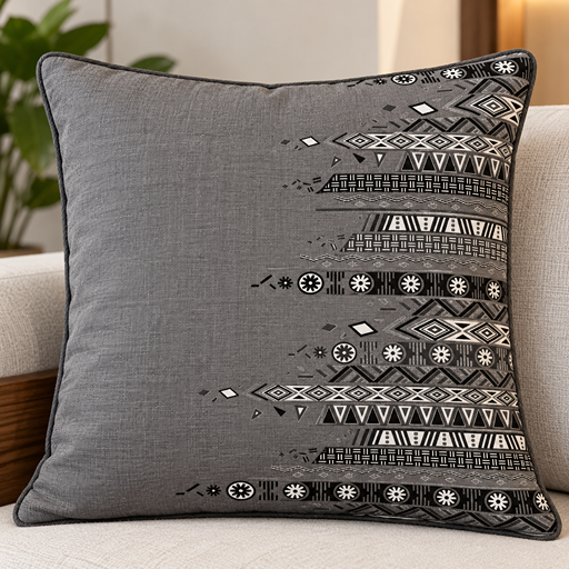 cusion cover design geometric tribal design