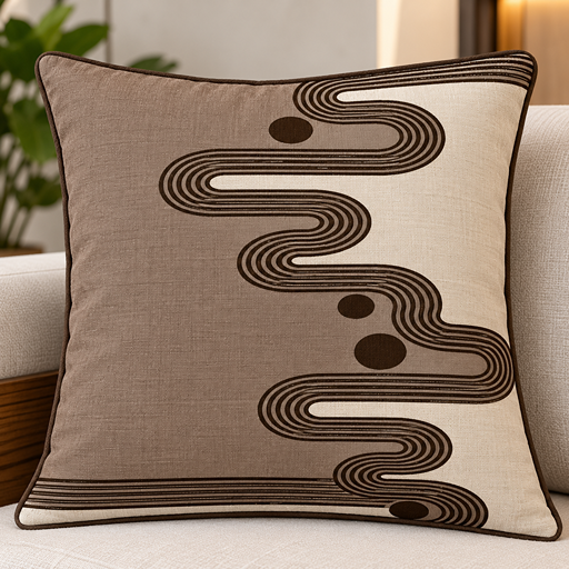 Cusion cover design Zen Garden
