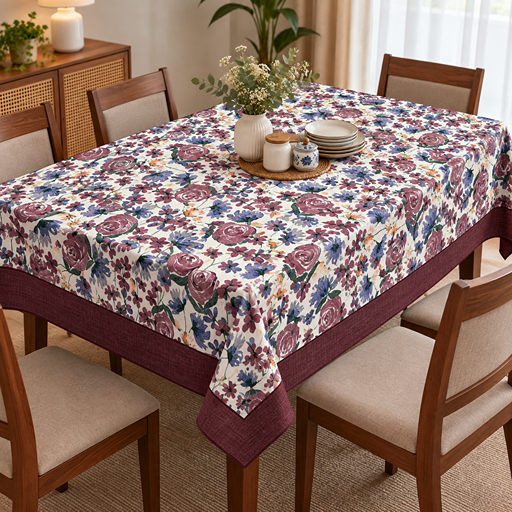 cotton table cover design  Casableu Belgium