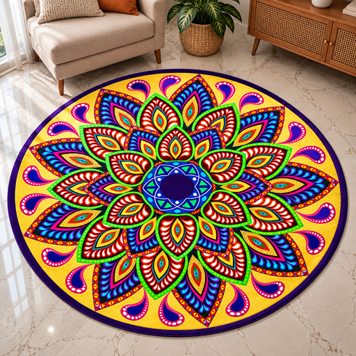 7D carpet deisgn complex geometric